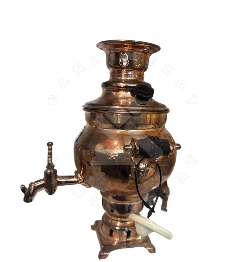 Bakır semaver 26cm uzunluk
