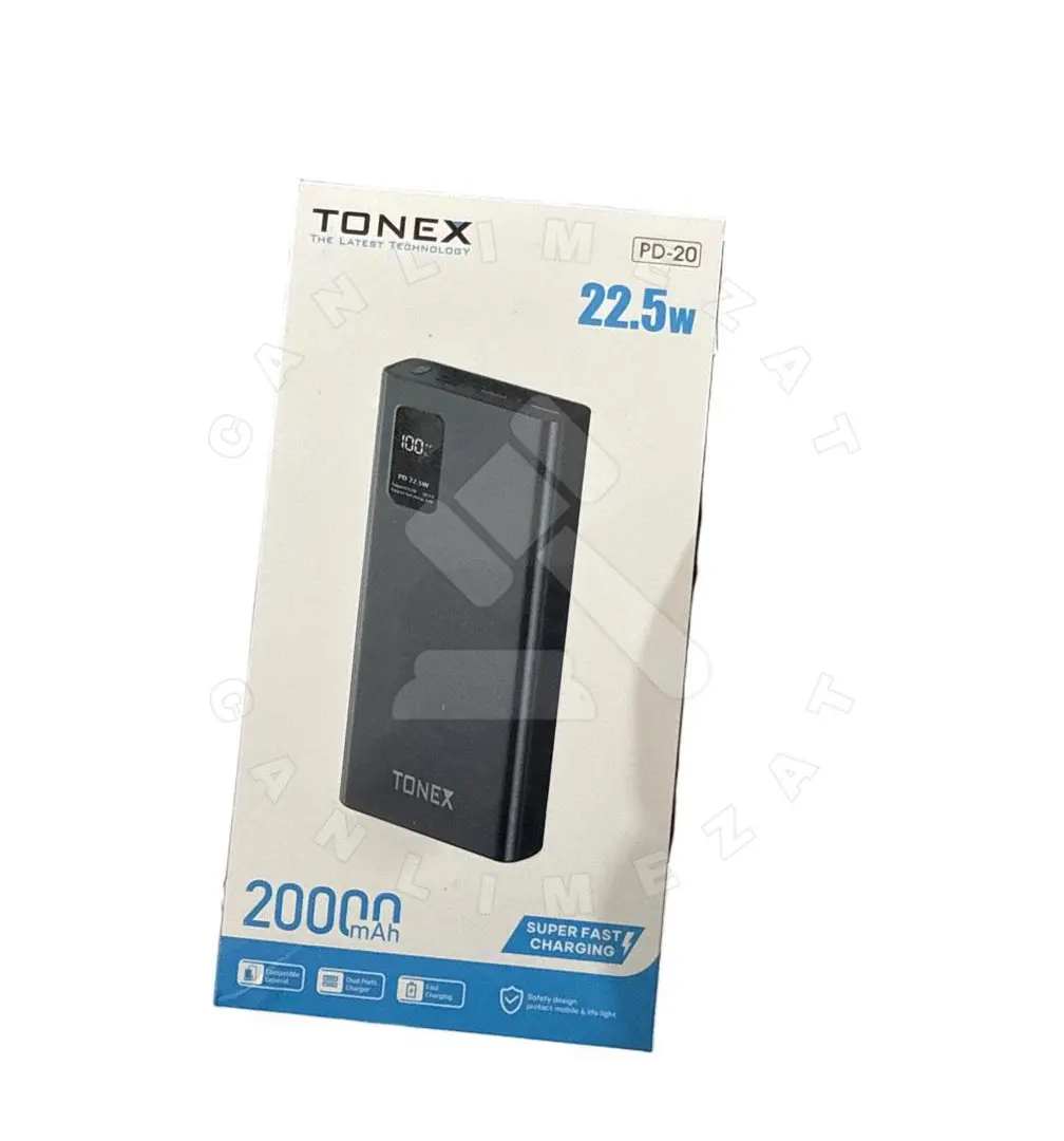 TONEX 22.5w 20.000Mah PowerBank