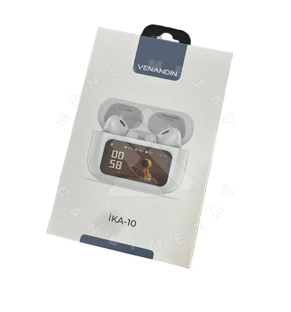 Venandin İka-10 Ekranlı Airpods Kulaklık Anc/Enc