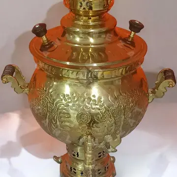 Kömürlü Vintage Semaver