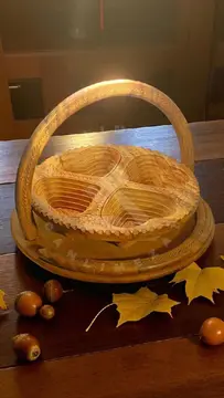 Ahşap sunumluk