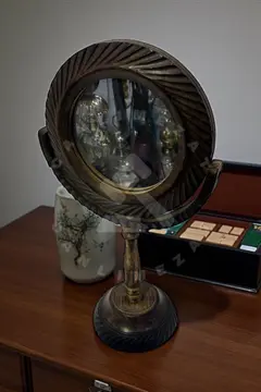 İşlemeli Ahşap ayna