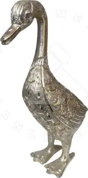 Prinç el işlemeli dekoratif ördek 24cm uzunluk