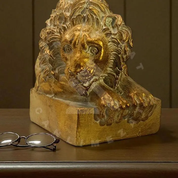 Aslan heykeli biblo fotoğraf 1