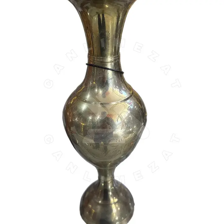 Prinç El işlemeli vazo 32 cm uzunluk fotoğraf 1