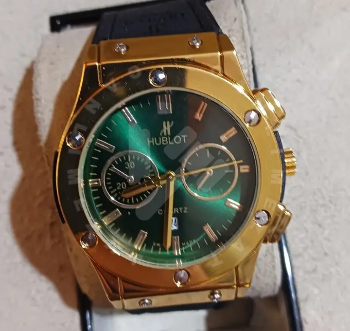Hublot Yeşil Erkek Kol saati fotoğraf 1