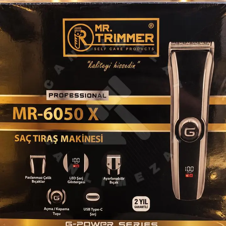 Mr.Trimmer MR-6050X TRAṢ MAKİNESİ fotoğraf 1